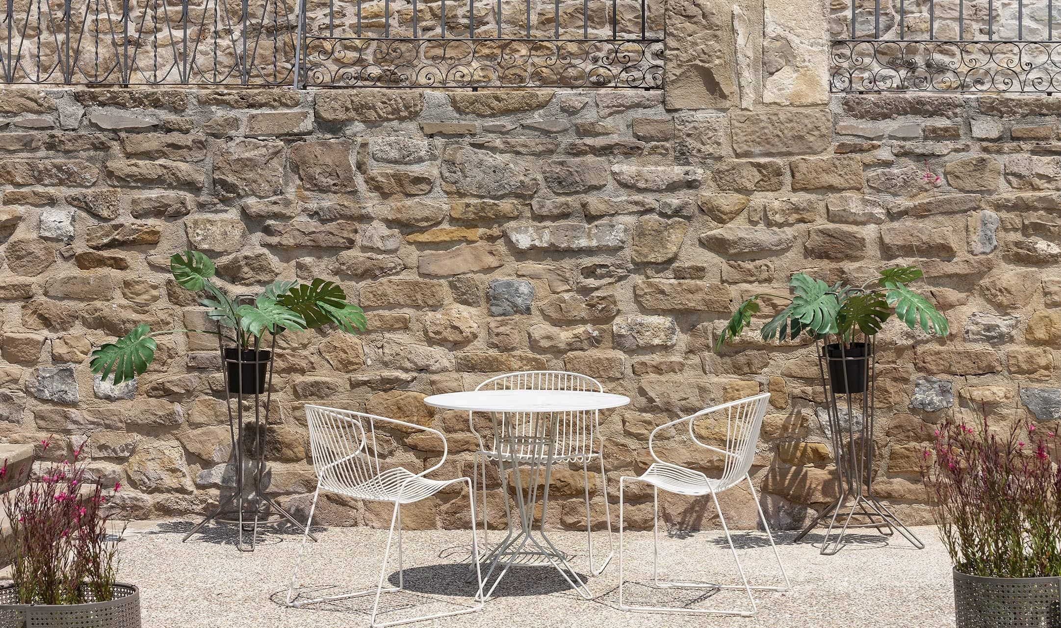 Высокий садовый горшок из оцинкованной стали iSimar Nostrum ARCH-00128888 - Вид №1