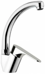 Remer Rubinetterie Кухонный смеситель на одно отверстие и поворотный излив Class line L 42 c