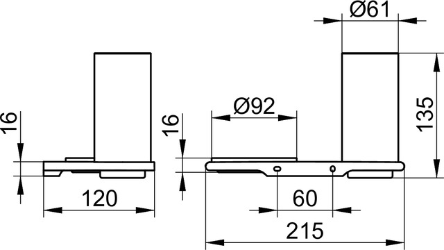 11556059000 Хрустальный стакан KEUCO Edition 400 - Вид №2