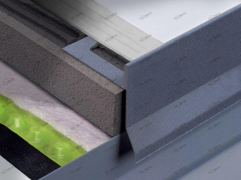 PROFILITEC Профиль для террас и фальшполов Bordertec Bhs