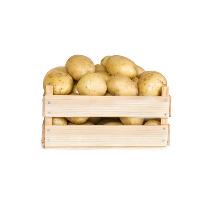Картофель мытый Азербайджан средний в ящике ~14 кг Santreyd 19509 - Вид №1