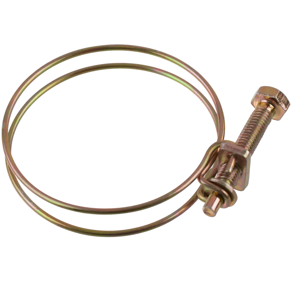 Хомут проволочный 53-58 мм, оцинкованный, 2 шт Santreyd STLM-2194453 - Вид №1