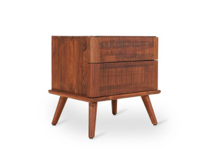 Тумбочка из тикового дерева с ящиками