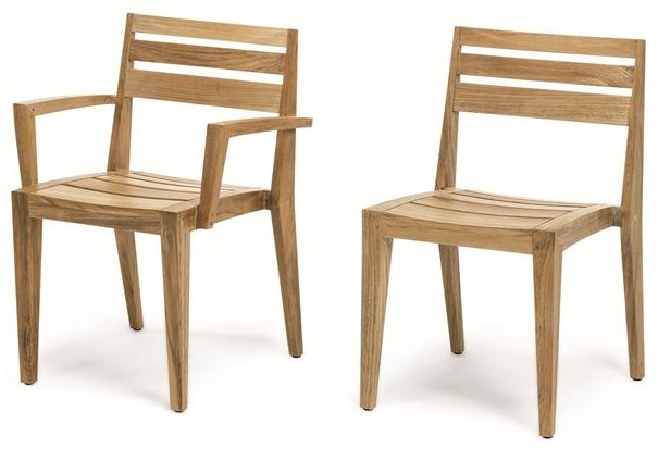 Ethimo Садовый стул из тика Ribot Rbseim010 - Вид №4