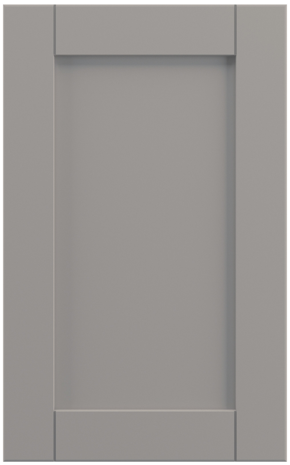 Фасады для кухни Кантри Фрезеровка «Лжевыборка» Кварц софт №504 SIDAK SIST1706-214