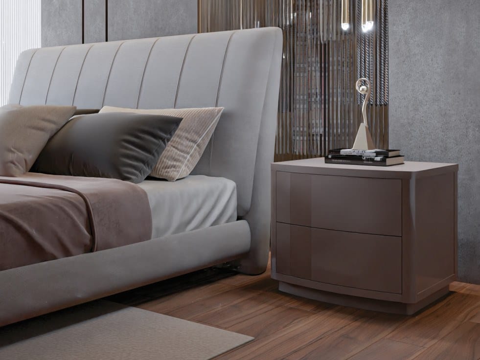 Прямоугольная тумбочка с ящиками CASA +39 Ares Gold ARCH-00094499 - Вид №1