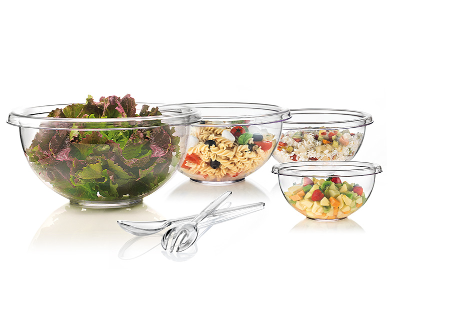 Миска для салата Happy Hour 2,5 л прозрачная Guzzini 08602200 - Вид №1