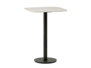 Высокий квадратный керамический стол