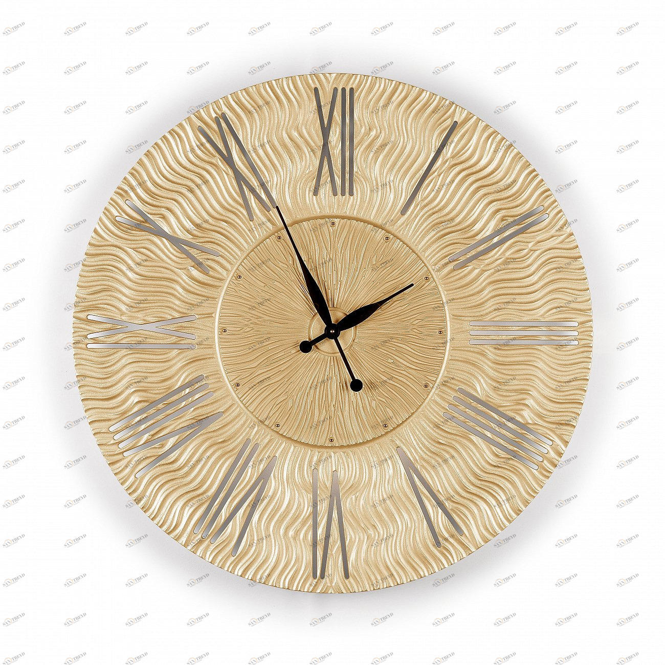 Часы настенные круглые золото TWINKLE IN SHAPE TWINKLE 00-3860058 Золото 