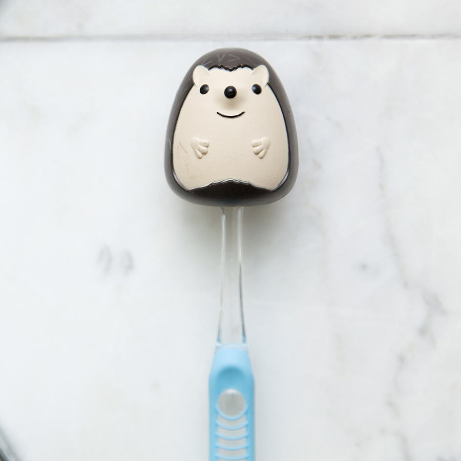 HH25-HG Держатель для зубной щетки hedgehog подвесной Kikkerland  - Вид №1