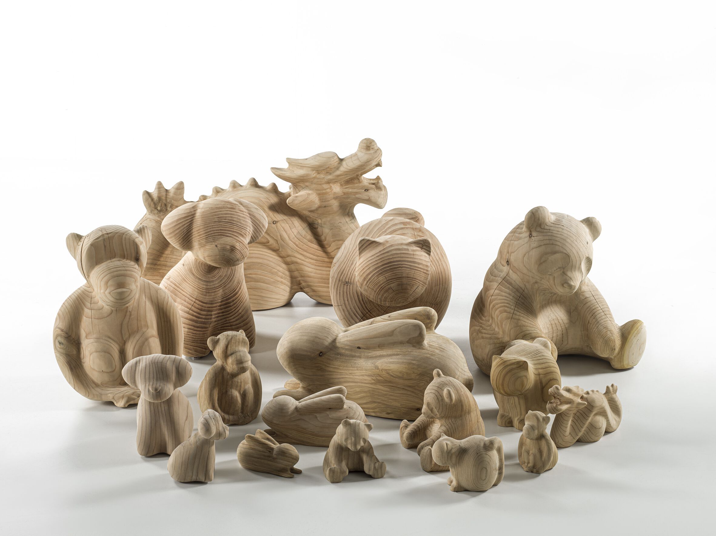 Резьба по твердой кедровой древесине Riva 1920 Animal ARCH-00101293 - Вид №5