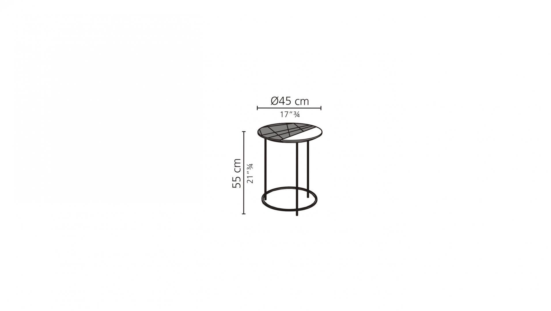 Casamilano Круглый журнальный столик из мдф для гостиной sun-id-1505724 - Вид №5