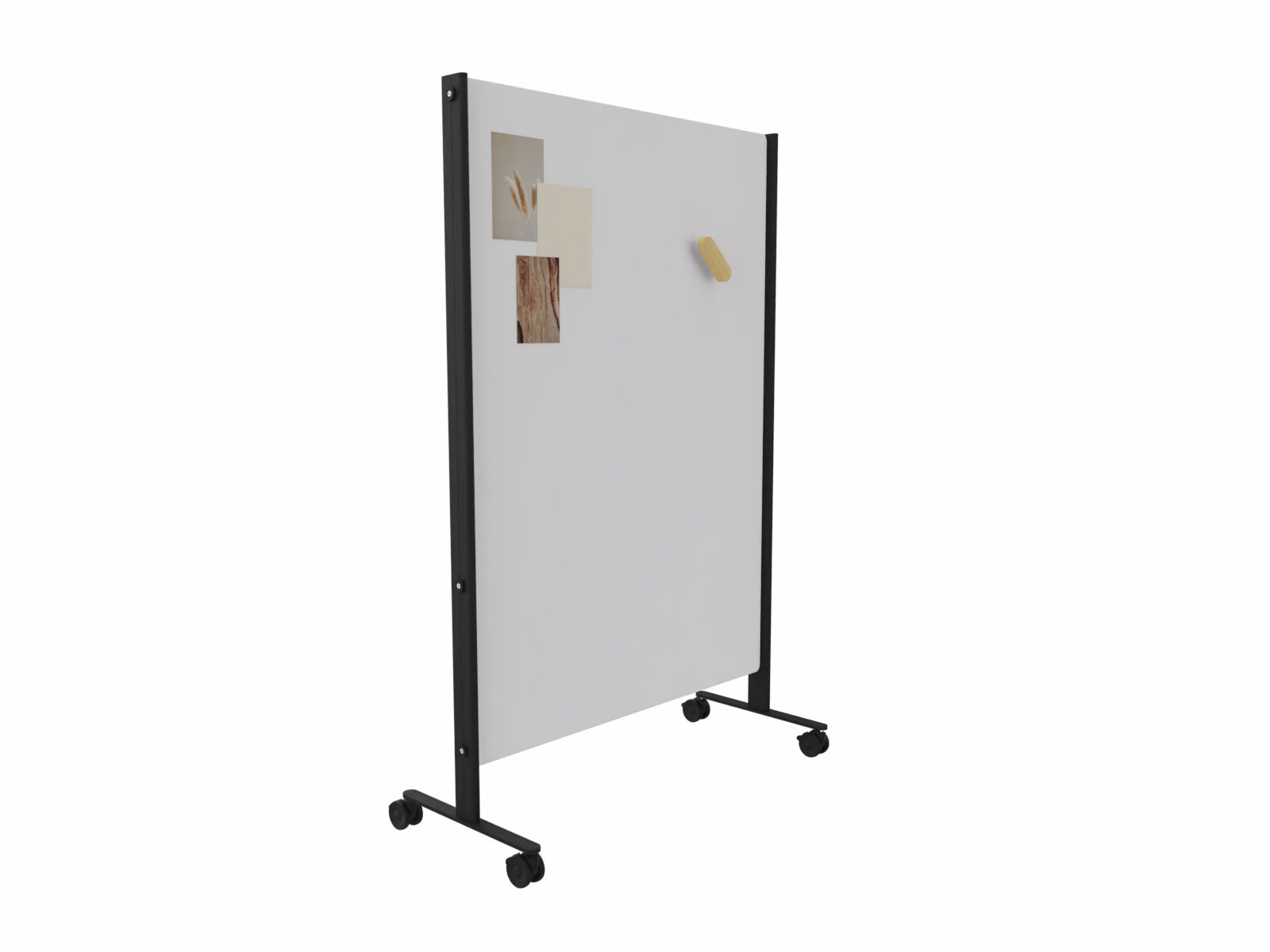 Эмалированная стальная офисная доска с колесами Cascando Round20 ARCH-00040662