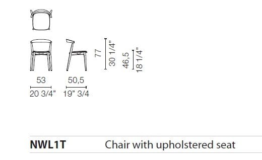 Штабелируемый стул из ясеня CAPPELLINI Newood ARCH-00086948 - Вид №18