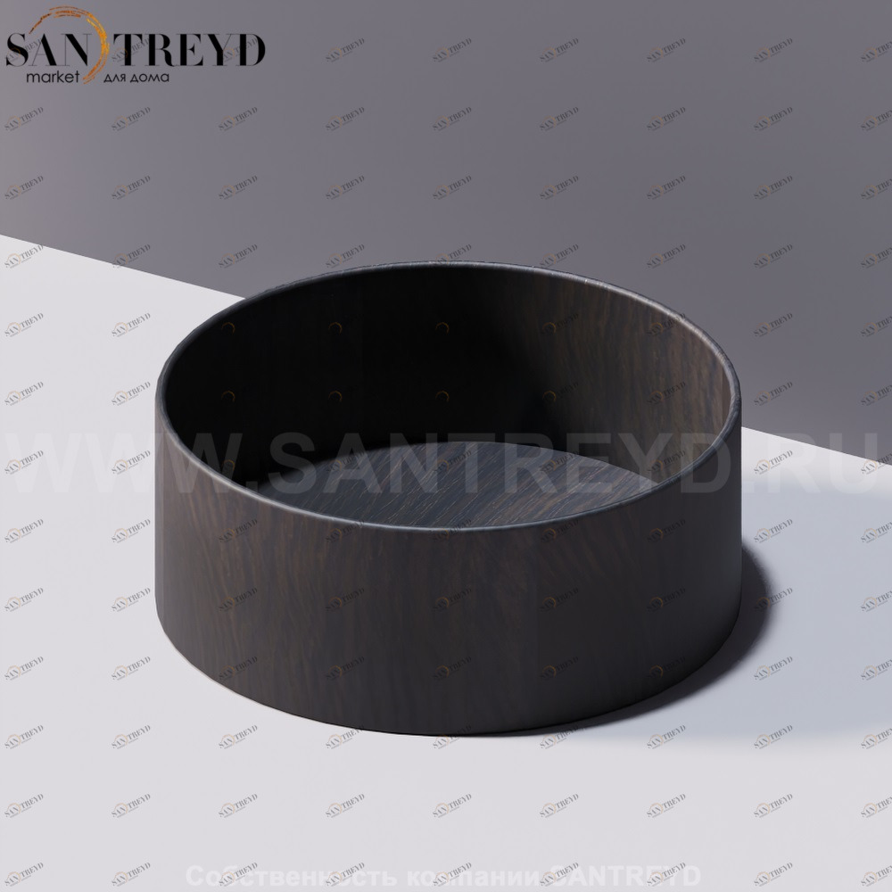 Agape GEMMA Контейнер 20 см под темный дуб ACOM252RW