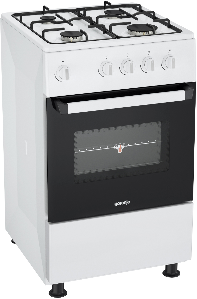 GNF5110W Газовая плита / газовая, класс энергопотребления: a габаритные размеры (шхвхг): 50 × 85 × 50 см Gorenje Santreyd  - Вид №1