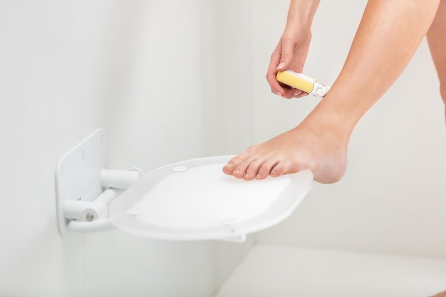 Унивеpсальное сиденье для душа CHROME CLEAR/STAINLESS Ravak B8F0000029 - Вид №6