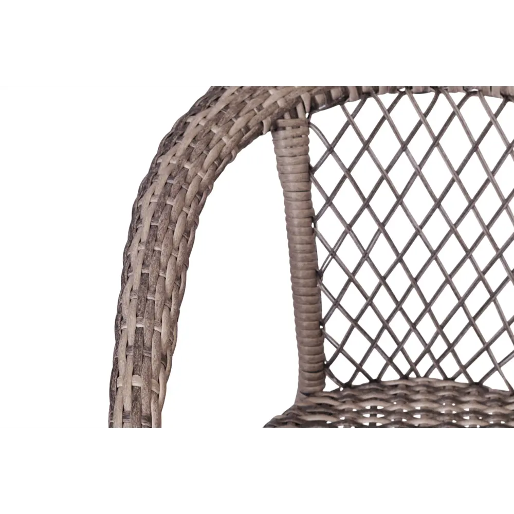 Кресло садовое Antony 60x60x80 см пластик серый Santreyd STLM-2199671 - Вид №10