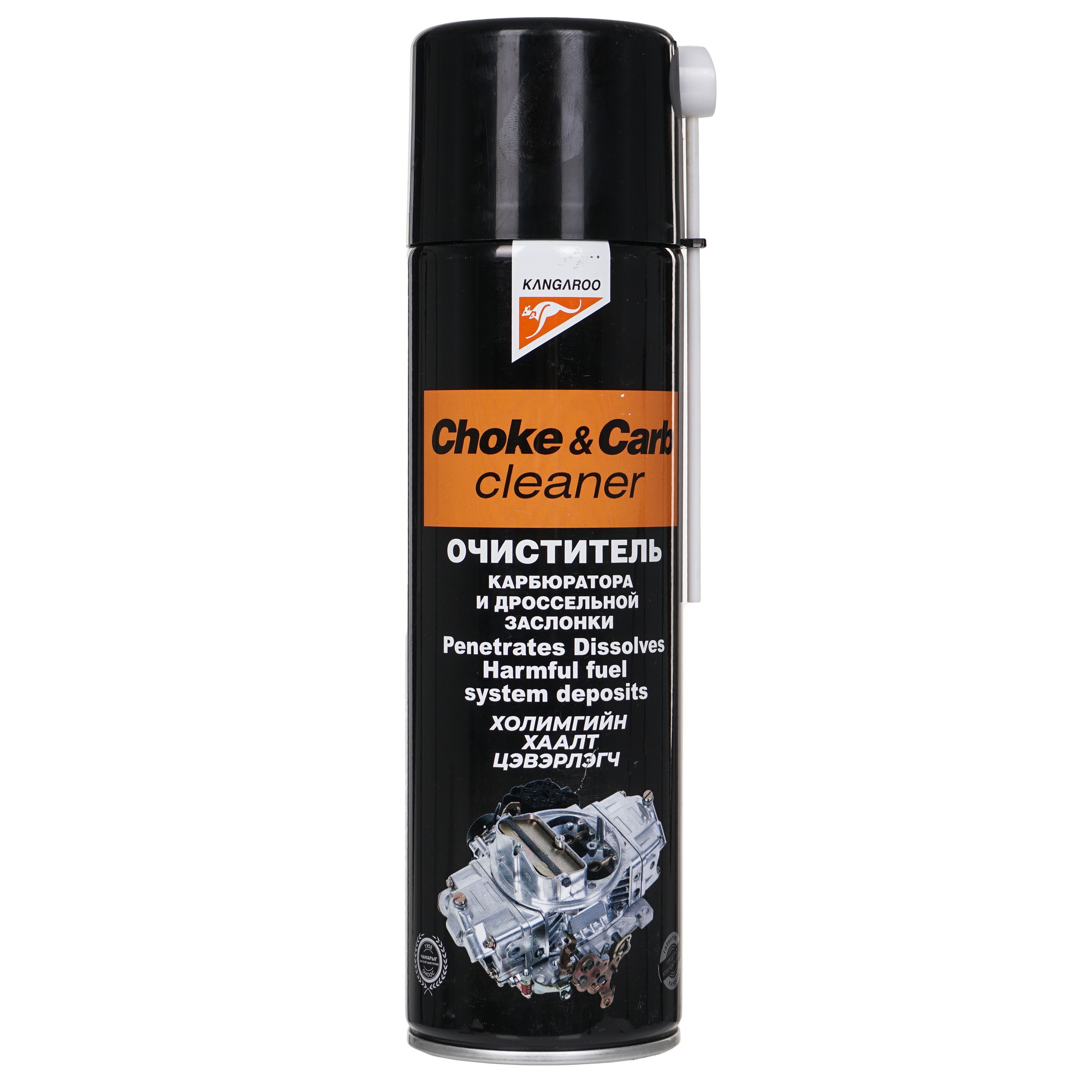 5336312 Очиститель карбюратора Kangaroo Choke&carb [520 мл] STDN-0140403