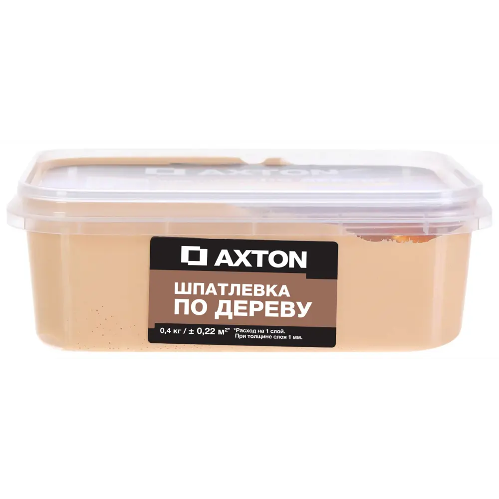 AXTON Шпатлевка для дерева сосна 0,4 кг - реставрация и выравнивание 81950903 STLM-0014728