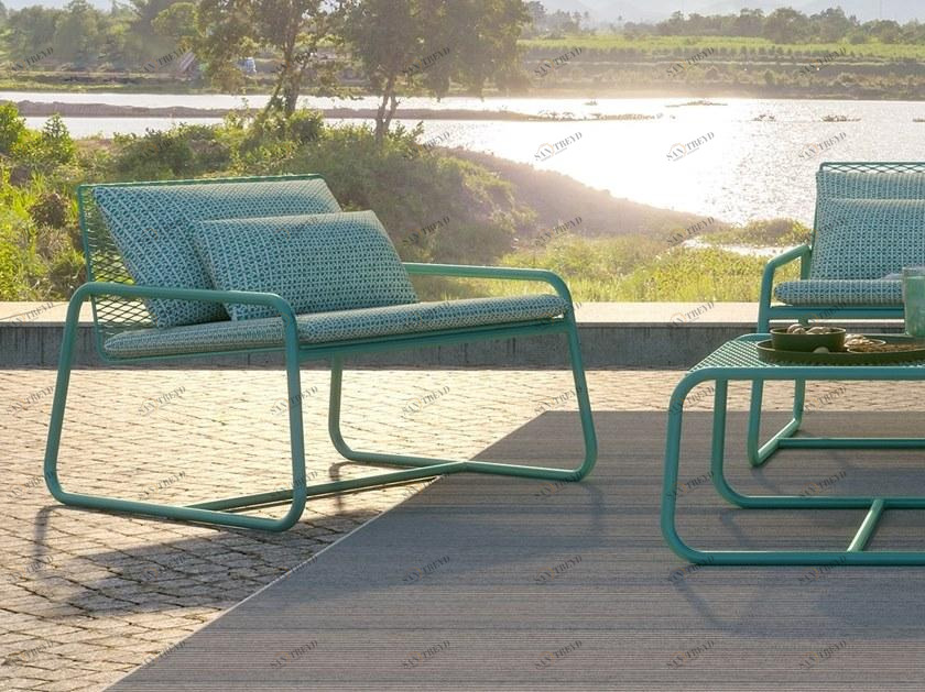 MEMEDESIGN Садовое кресло из металла с подлокотниками Lolita sun-id-1490325