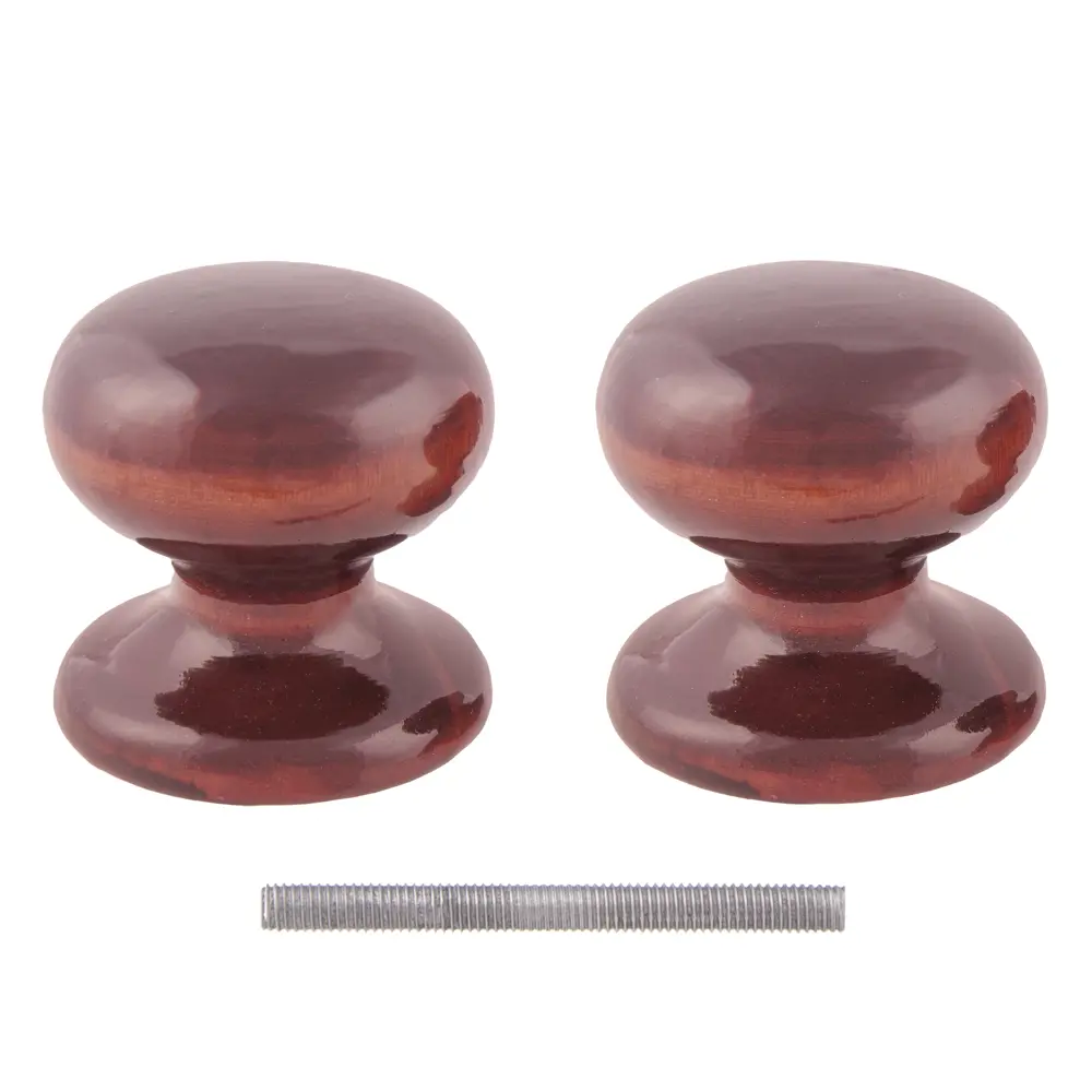 Ручка-кнопка без механизма МТ1, дерево Santreyd STLM-2131603 - Вид №1