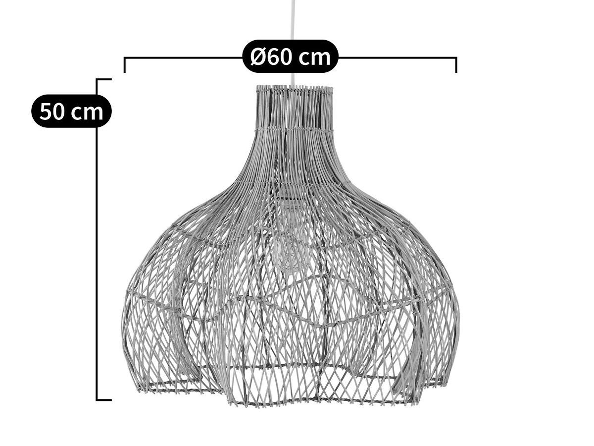 Ротанг светодиодный подвесной светильник AMPM ROTANGA ARCH-00014160 - Вид №3