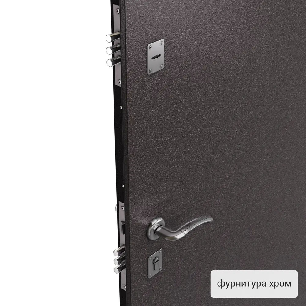 Дверь входная металлическая Стаф 950 мм правая цвет шоколад TOREX STLM-2080032 - Вид №1