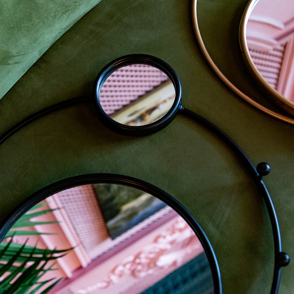 20082812 Настенное зеркало «Сальма Блэк» Object Desire  - Вид №9