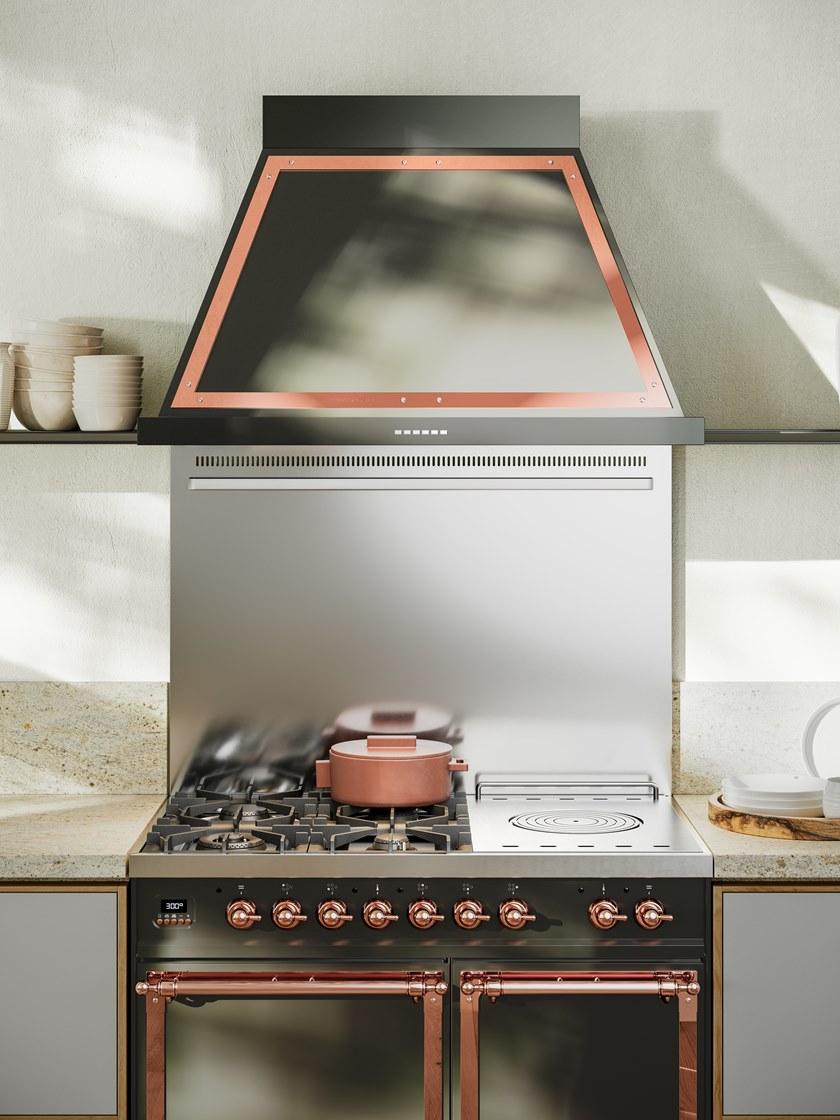 Ilve Отдельностоящая стальная кухня Nostalgie Pd10n Santreyd - Вид №1