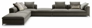 B&B Italia Модульный угловой диван из ткани Michel