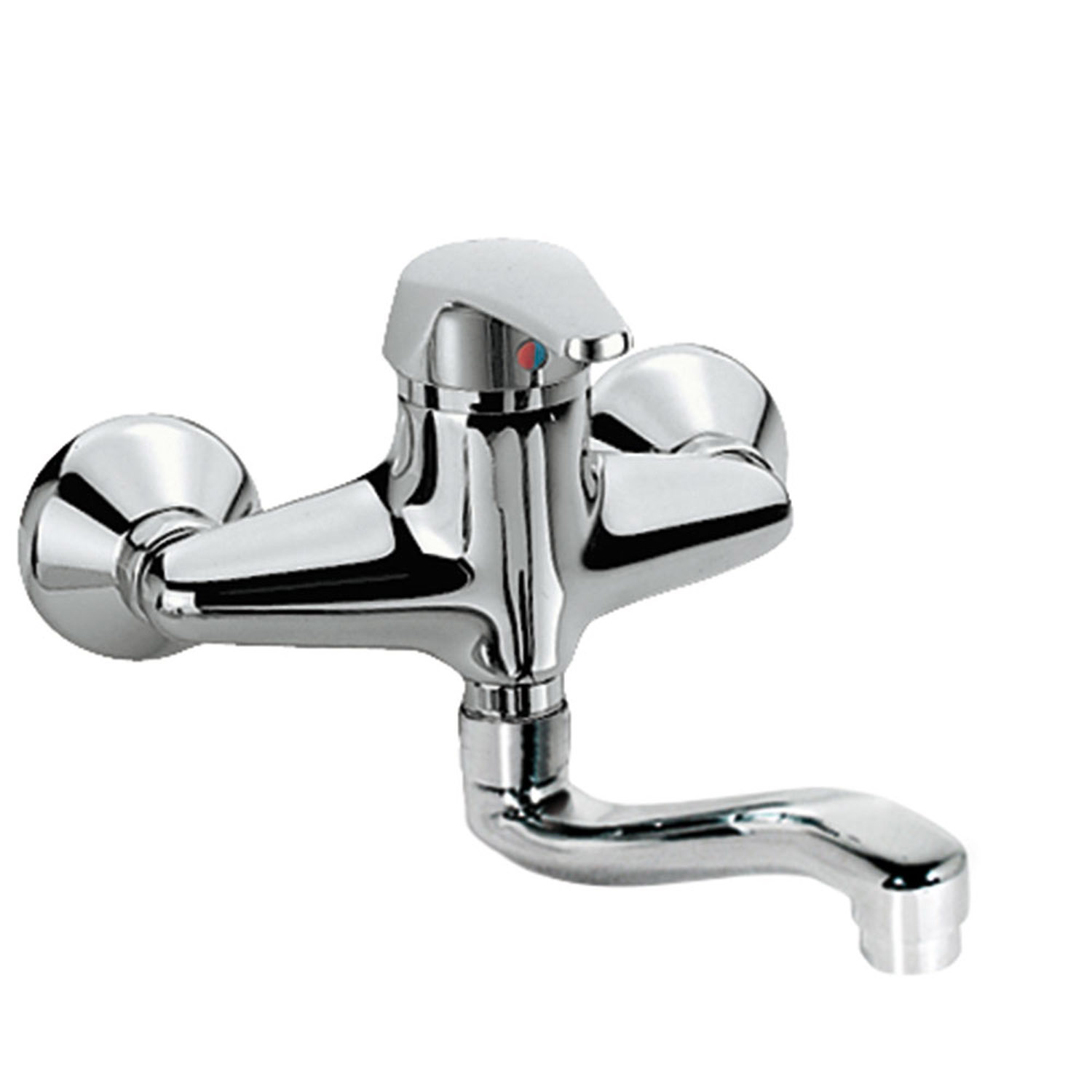 Кухонный настенный смеситель с одной ручкой для кухни-07032003 TRES Kitchen