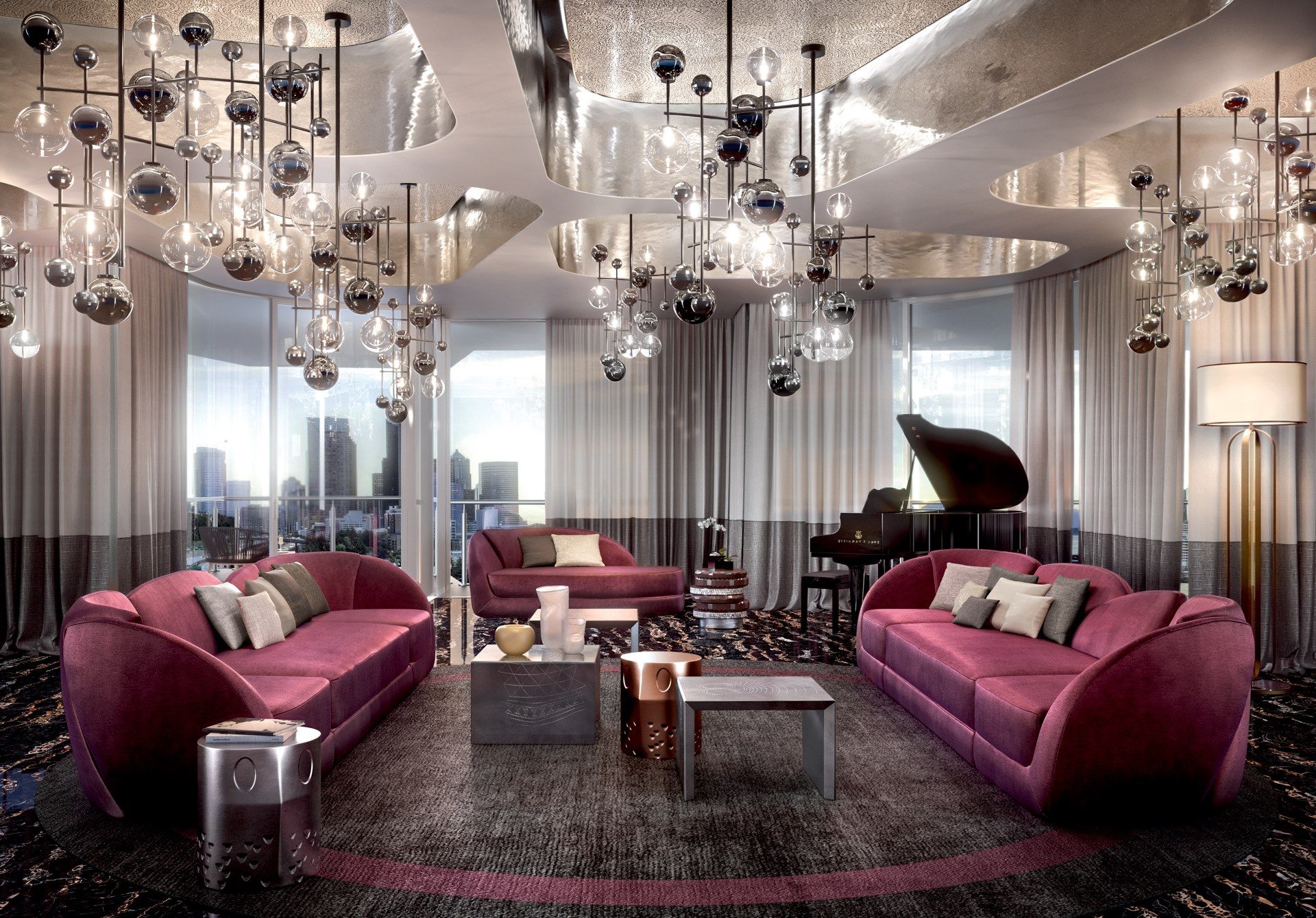 Тканевое угловое кресло Sicis Висконти ARCH-00059710 - Вид №4