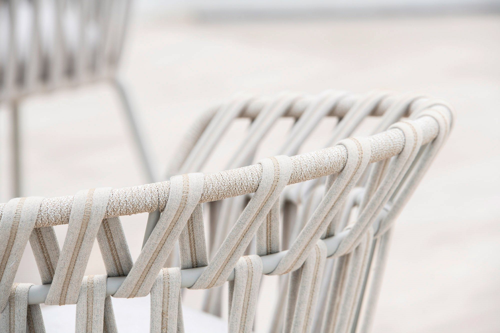 Алюминиевый стул с порошковым покрытием с подлокотниками Varaschin Emma Cross ARCH-00084415 - Вид №18