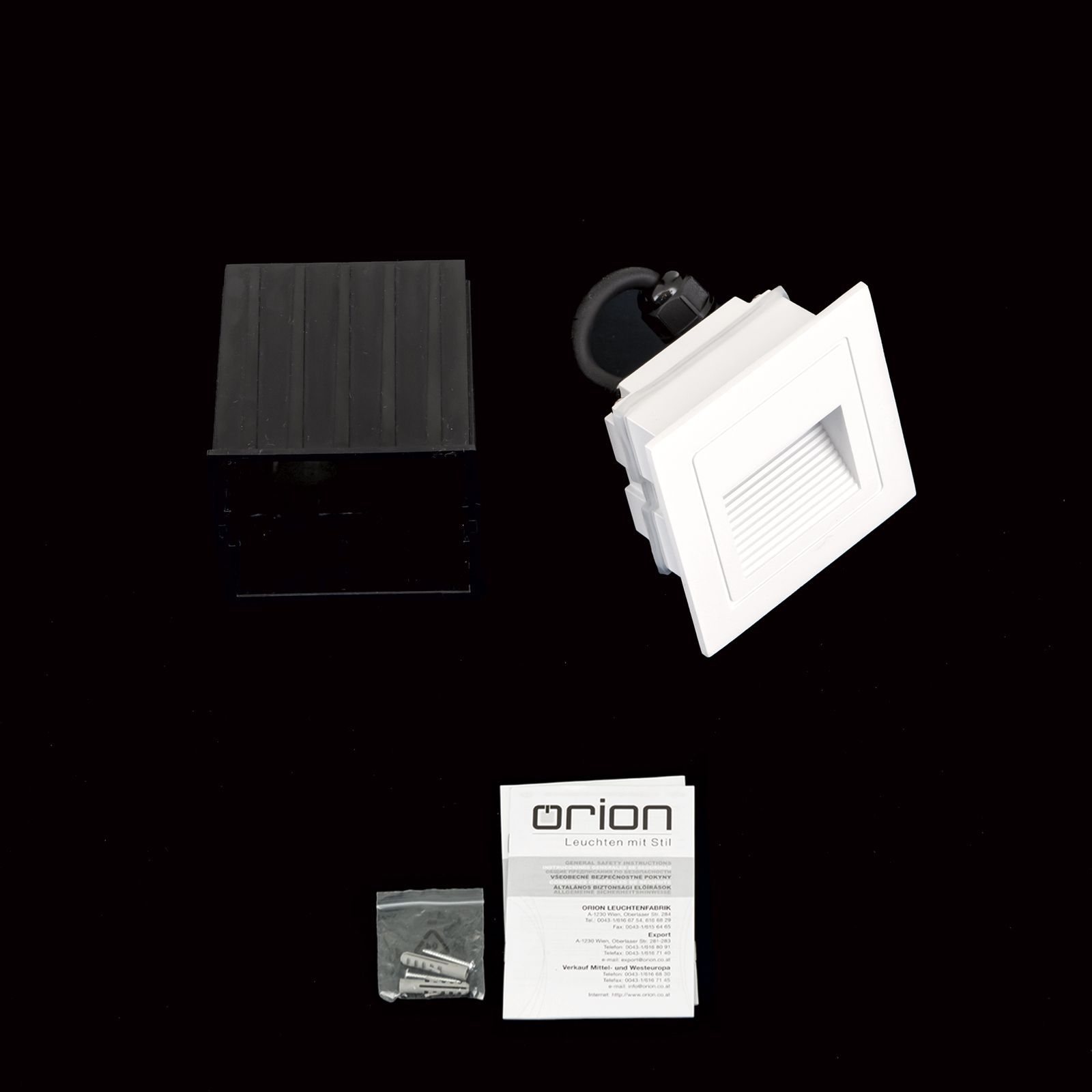 Утопленный алюминиевый светодиодный настенный светильник Orion их ARCH-00034958 - Вид №6