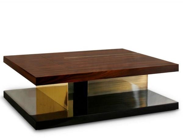 BRABBU Низкий деревянный журнальный столик sun-id-1478291 - Вид №2