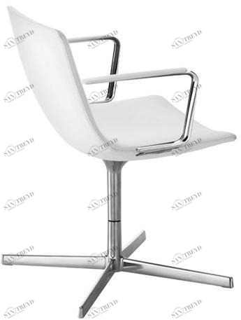 arper Кресло офисное поворотное с 4-мя спицами и подлокотниками Catifa 60 sun-id-1494990