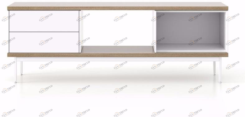 Punt Буфет из лакированного дерева с ящиками Slats Slt014 