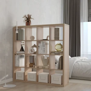 Стеллаж Konsensa Руан с 16 секциями для элегантного хранения 89410097