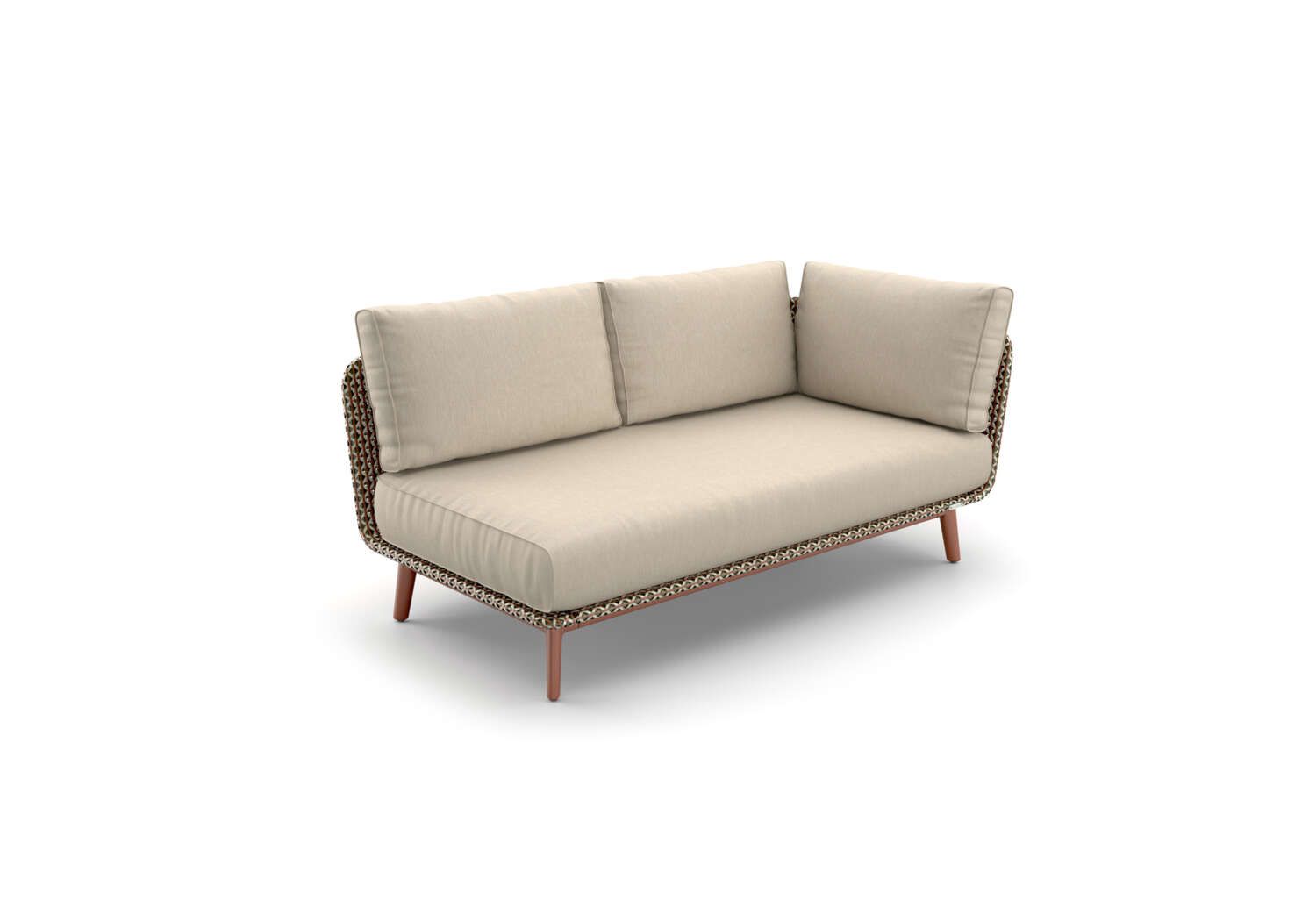 Тканевый модульный садовый диван DEDON MBARQ ARCH-00003244 - Вид №7