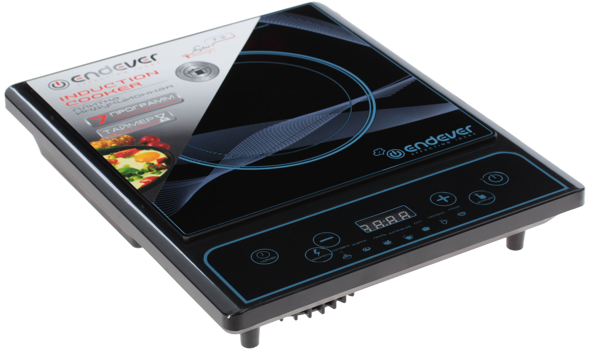 1041308 Плита компактная электрическая Endever SkyLine IP-26 черный STDN-0094937 - Вид №1