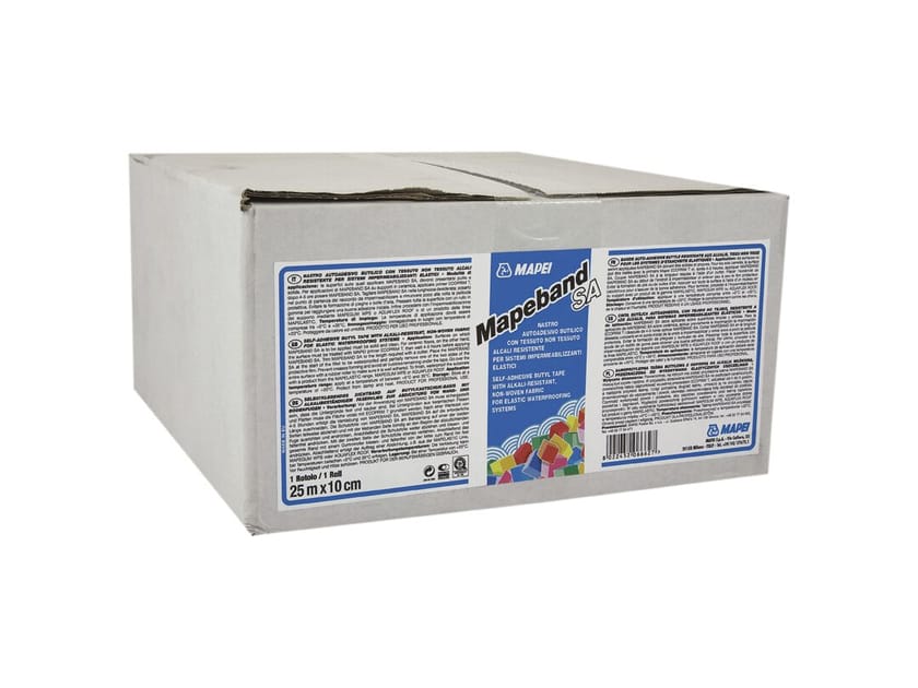 Самоклеящаяся бутиловая лента с нетканым материалом для эластичных гидроизоляционных систем MAPEI герметизация и гидроизоляция стыков и фитингов ARCH-00114428