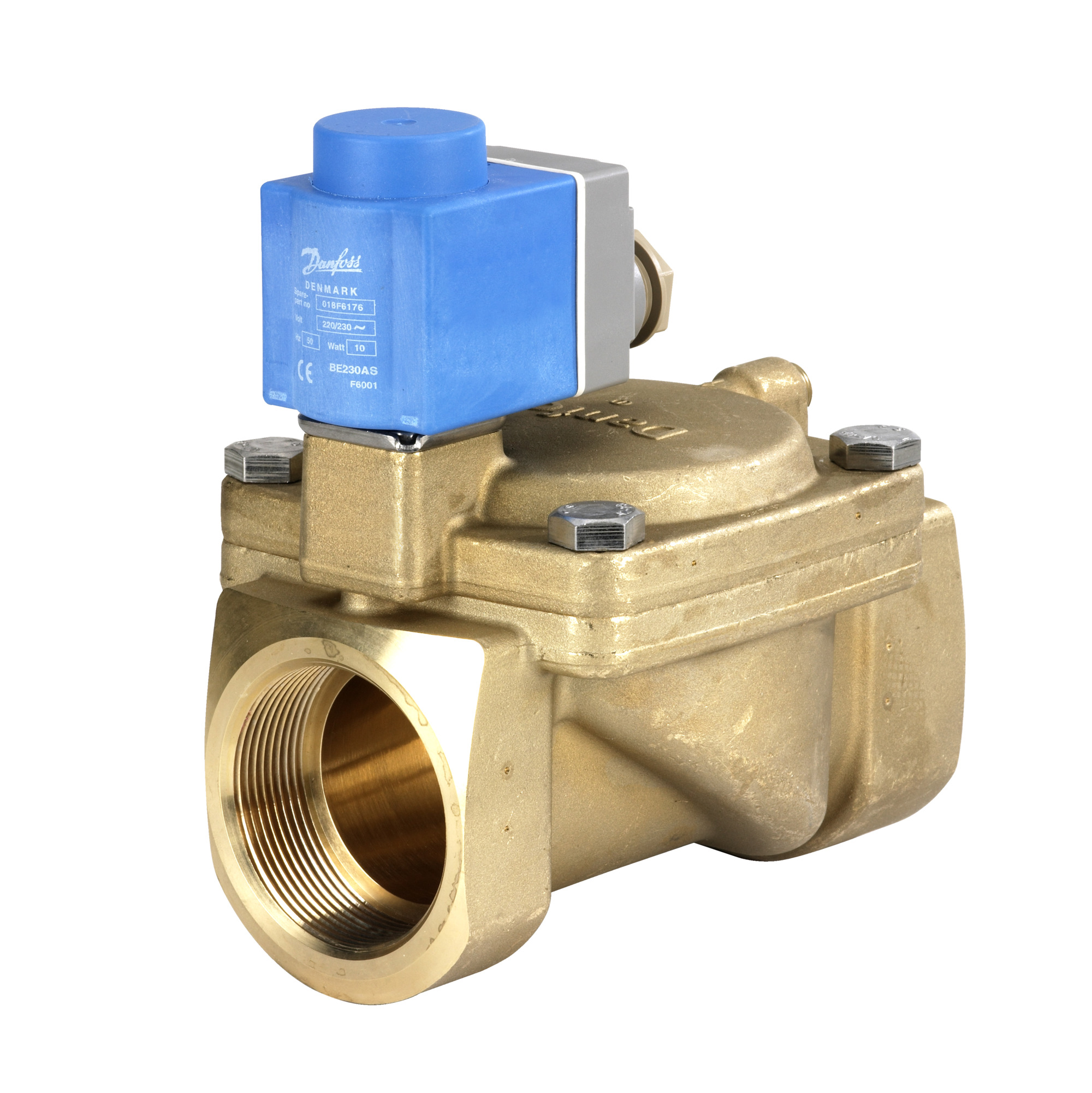 Danfoss EV220B — двухходовые электромагнитные клапаны для общей промышленности Клапан электромагнитный EV220B с кат. 032U460431  - Вид №72