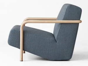 Porro Кресло из шерсти с подлокотниками