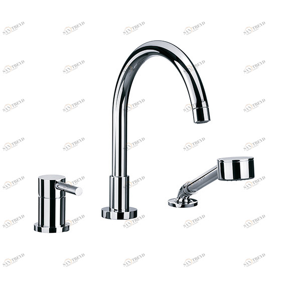 Смеситель для ванны на 3 отверстия ½“, монтаж на горизонтальной поверхности JOERGER Charleston Royal 619.30.444.000