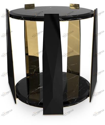 LUXXU Круглый журнальный столик с вещевым ящиком sun-id-1403347