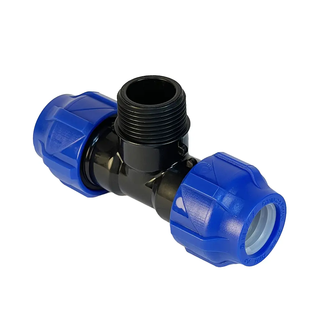 Тройник комбинированный ПНД Valfex 20x3/4"x20 мм НР 1210022003420 STLM-2015596 - Вид №1