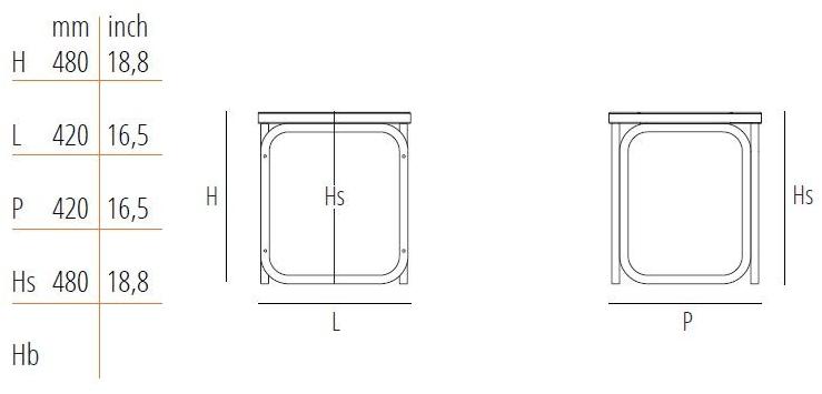 Wiener GTV Design Табурет из бука Postsparkasse sun-id-1487863 - Вид №6