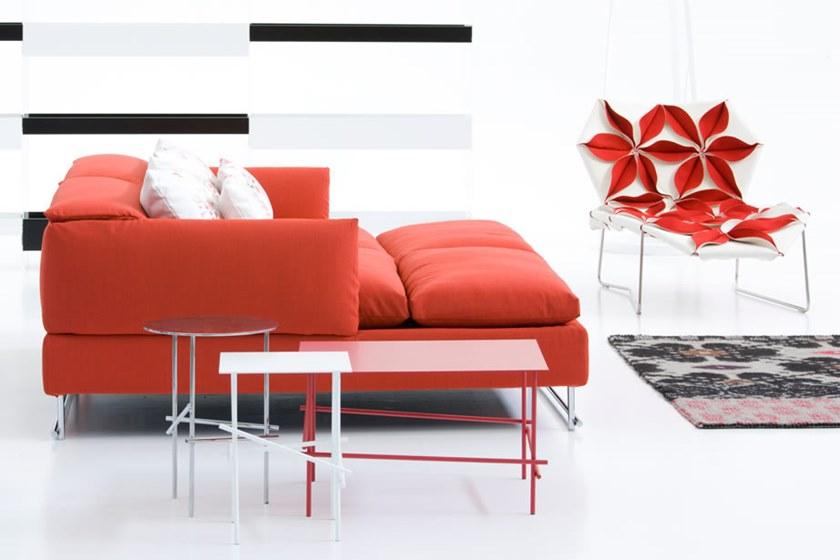 Moroso Квадратный стальной журнальный столик Shanghai tip sun-id-1432129 - Вид №3