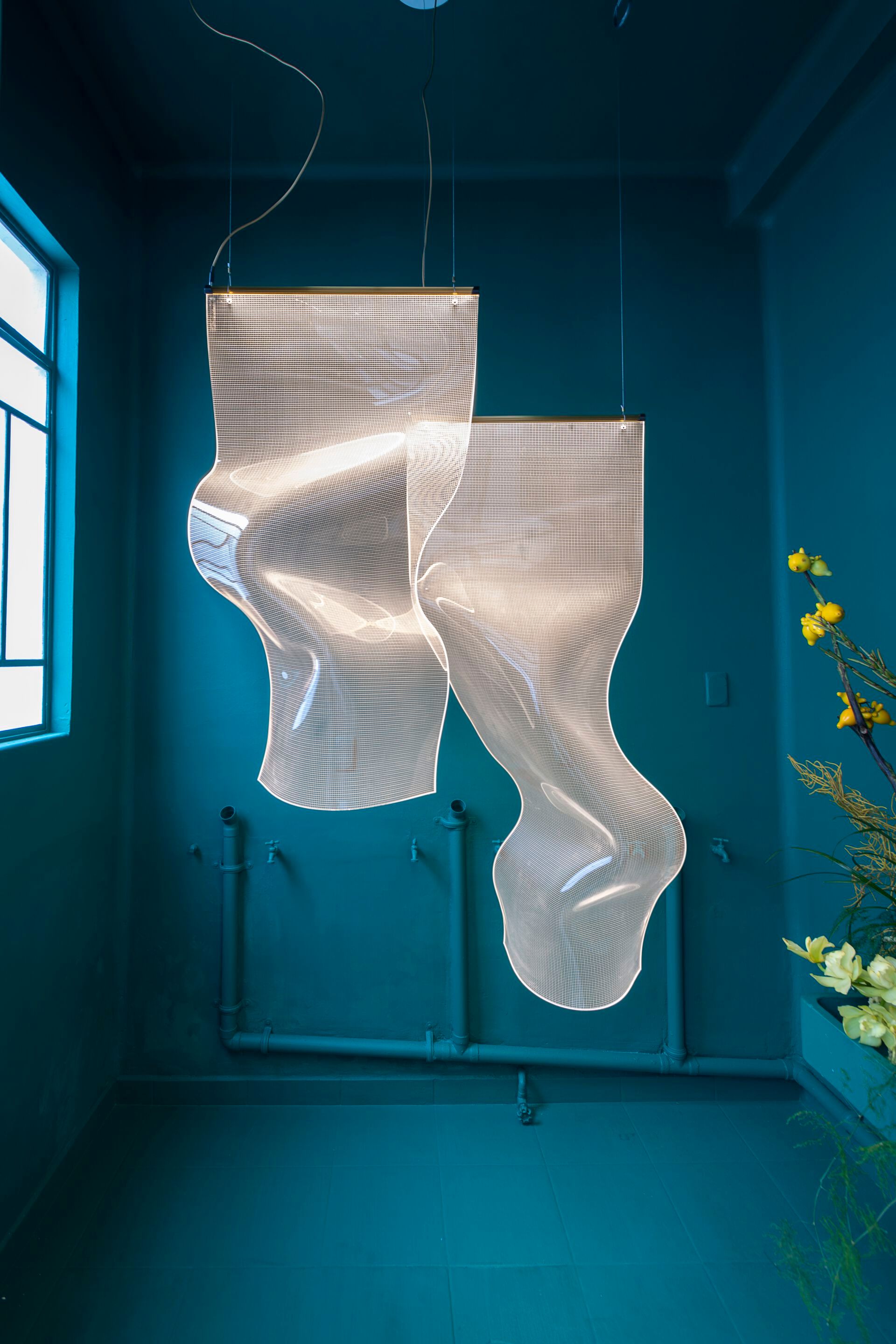 Акриловый светодиодный подвесной светильник ручной работы PARACHILNA GWEILO ARCH-00089504 - Вид №10